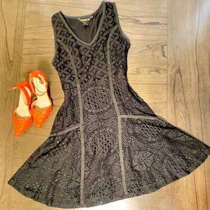 Desigual Black Lacey Dress